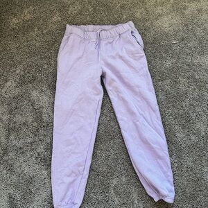 Rosio Light Purple Jogger Pants